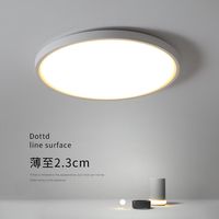 大观园超薄吸顶灯led圆形灯具现代简约书房卧室灯北欧创意阳台灯