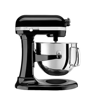 美国直邮kitchenaid尊爵黑7QT升降式厨师机料理机搅拌机KSM7586P