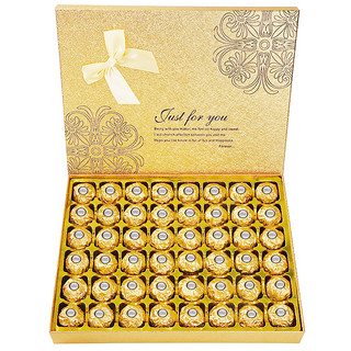 88VIP：费列罗 巧克力礼盒装48粒七夕送女友礼物情人节男女生闺蜜生日高档