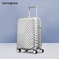 Samsonite 新秀丽 拉杆箱轻盈旅行箱 大容量旅行箱拉杆箱 06Q 银色 20英寸