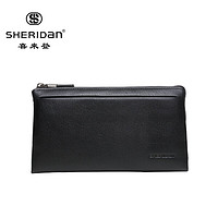 SHERIDAN 喜來登 專柜正品 頭層牛皮 商務休閑長款錢包 手拿包 NL160932S