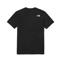 韩国直邮THE NORTH FACE北面纯色圆领运动短袖T恤男女款纯棉休闲