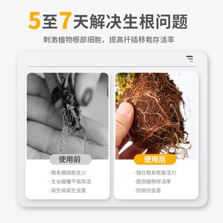 TIANWO 甜沃 强力生根粉植物通用型果树木移栽扦插壮苗剂绿植营养液养花卉肥料