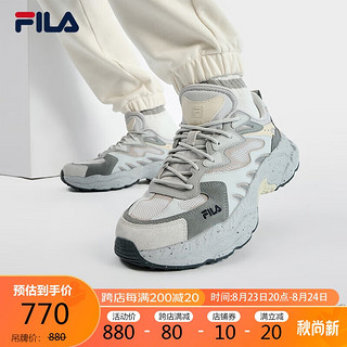 FILA 斐乐 官方蕨草鞋FERN男鞋2023秋老爹鞋休闲运动鞋