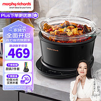 摩飞 电器（Morphyrichards）电炖锅 煲汤锅养生锅 家用3.5L可预约定时炖汤电煮锅煮粥锅 多功能婴儿辅食料理锅MR9082