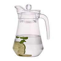 88VIP：Luminarc 乐美雅 冷水壶果汁饮料水壶1.3L透明玻璃鸭嘴壶法国弓箭