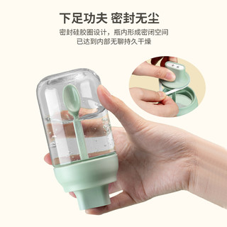 胡椒研磨器手动海盐花椒粒研磨瓶黑白胡椒粉磨粉神器调味瓶撒料罐（高款研磨器+带勺调料罐 2个）