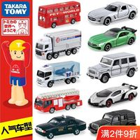 TAKARA TOMY 多美 TOMY多美卡合金车模型小汽车玩具男孩TOMICA奔驰兰博基尼GTR跑车