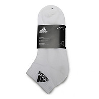 adidas 阿迪达斯 舒适透气 男女款短筒袜子 一双装