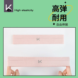 Keep 运动发带 吸汗导汗 黑色 单条装