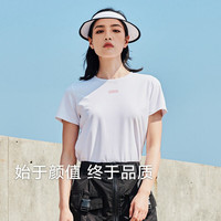 伯希和(Pelliot)速干T恤男女户外夏季短袖宽松运动速干衣跑步百搭圆领快干衣 极地白 XL