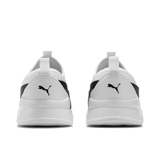PUMA 彪马 官方 男女同款情侣运动休闲鞋 ANZARUN LITE SLIPON 387599 白-黑色-02 35.5