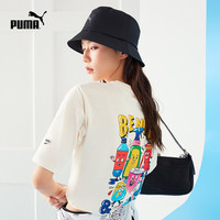 PUMA彪马官方男女同款休闲运动短袖T恤DOWNTOWN531335