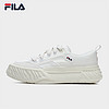 FILA 斐乐 Fosso 女子运动帆布鞋 F12W322301F-WA 香雪白 38