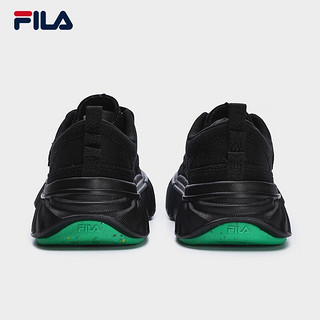 FILA 斐乐 Fosso 女子运动帆布鞋 F12W322301F-BK 黑色 36.5