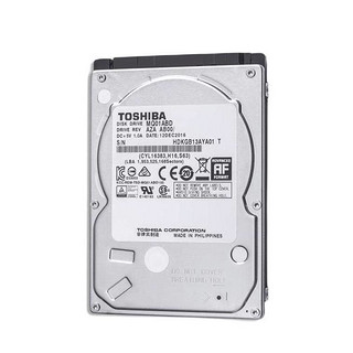 TOSHIBA 东芝 轻薄型系列 2.5英寸 笔记本硬盘 500GB（SMR、5400rpm、8MB）MQ01ABF050