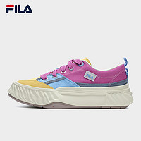 FILA 斐乐 Fosso 女子运动帆布鞋 F12W322301F-RL 紫罗兰/顽童蓝 35.5