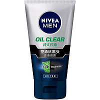 NIVEA 妮维雅 男士抗黑头洗面奶 100g