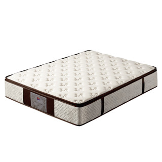 FUANNA 富安娜 3cm天然乳胶床垫软硬两用1.8m双人1.5米独立弹簧席梦思床垫
