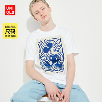 优衣库 男装/女装(UT)MICKEY STANDS印花T恤(短袖 米奇) 458600