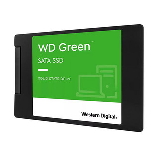 西部数据 WD Green SATA SSD固态硬盘家用普及版高速低耗稳定耐用办公游戏台式机装机 WD Green SATA  经典款 240G