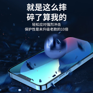 MOSBO 适用于全型号高清防爆钢化膜2片
