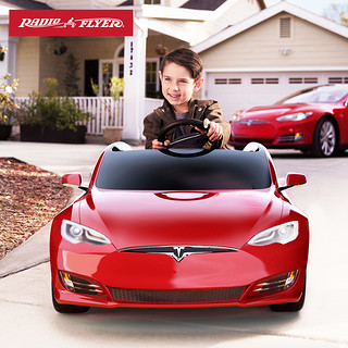 RADIO FLYER RadioFlyer特斯拉儿童电动车四轮汽车Tesla ModelS童车