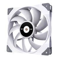 Thermaltake 曜越 Tt（Thermaltake）钢影TOUGHFAN 14cm 雪白 机箱风扇（白框白叶/无光/减震设计/二代液压轴承/高风压风扇）