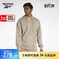 Reebok 锐步 官方2023春季新款男女HOODIE复古运动休闲卫衣HT8195