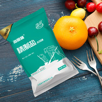 HAIWAN 海湾 未加碘海盐精制优选食用盐无抗结剂350g*7袋