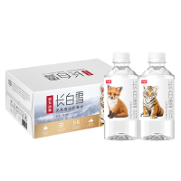 抖音超值购：农夫山泉 长白雪天然矿泉水  350ml24瓶装