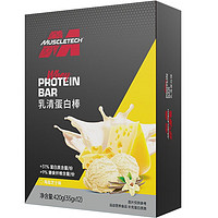 肌肉科技 营养代餐乳清蛋白棒  12支420g