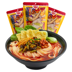 螺霸王 鲜螺浓汤 螺蛳粉 尝鲜装 210g*3袋