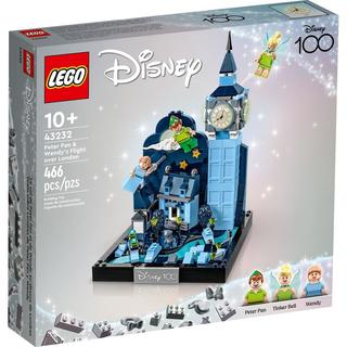 LEGO 乐高 迪士尼100系列 43232 彼得·潘与温蒂飞越伦敦