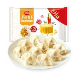 思念手打天下水饺  400g* 3袋+小云吞 *4袋组合