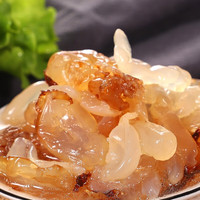 曲记 鲜脆盐渍海蜇丝凉拌菜 淡盐海蜇225g*10袋