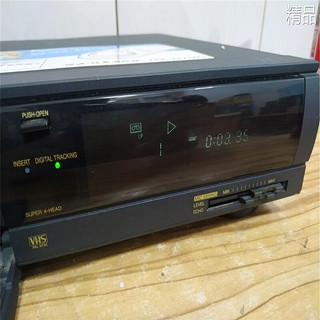 松下J27VHS老式磁带录像机录影带播放..