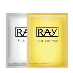 RAY 補水面膜 金色/銀色 35g*30片