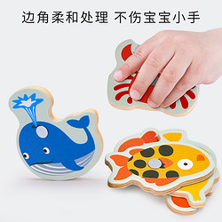 Dan Ni Qi Te 丹妮奇特 婴儿童宝宝磁性钓鱼早教益智玩具1-2岁一3半钩鱼男孩女孩智力开发