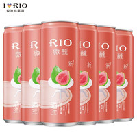 锐澳（RIO）洋酒 鸡尾酒预调酒 微醺小美好多口味系列 女士果酒 甜心番石榴风味330ml