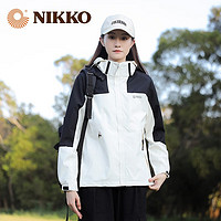 NIKKO 日高 情侣登山外套保暖两件套三合一可拆卸防寒服风衣 9618