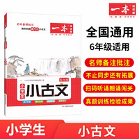 一本小学语文小古文六年级 小学生必背古诗词阅读题(课内外积累拓展-讲练结合-朗诵闯关)