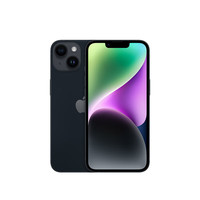 Apple 苹果 iPhone 14 (A2884) 256GB 午夜色 支持移动联通电信5G 双卡双待手机 A+会员版