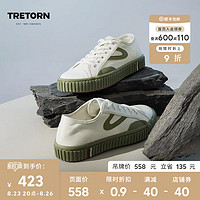 Tretorn 瑞典TRETORN 2023春夏Campos新款帆布鞋男女款经典饼干鞋百搭透气