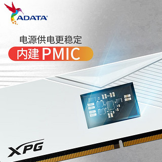 威刚(ADATA) XPG 威龙 LANCER DDR5内存条 台式机内存条 海力士A代颗粒 内存条 LANCER DDR5 5600 16G 白C36