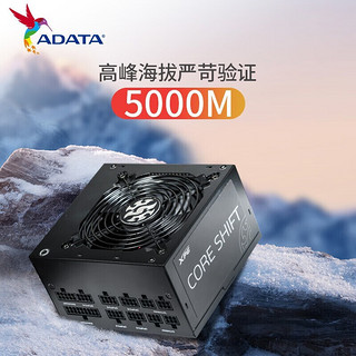 威刚（ADATA）XPG魔核战斗版电源850W 金牌全模组 台式机电源 支持4070显卡 魔核战斗版750W黑