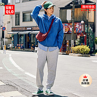 UNIQLO 优衣库 情侣运动长裤灰色