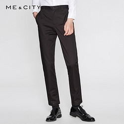 MECITY ME&CITY男基本细节长裤微弹商务裤亨利领意式领导经典白领商场