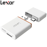 Lexar 雷克沙 NM卡华为手机nCARD内存卡TF卡MicroSD卡Type-c读卡器 UHS-II USB3.1高速双接口电脑读卡器Typec