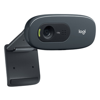 logitech 罗技 C270 高清网络摄像头 网络课程 带麦克风台式机电脑摄像头